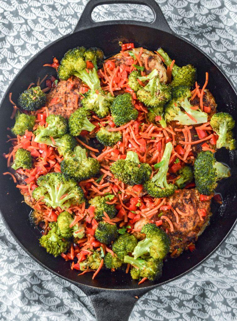 Vibrant Garlic Olive Oil Roasted Vegetables