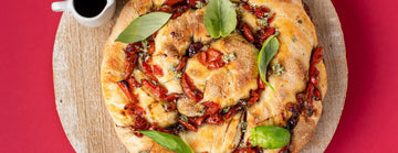 CHERRY TOMATOES AND BASIL FOCACCIA to die for! - Tastefully Olive