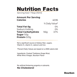 Bourbon White Balsamic Vinegar - Tastefully Olive