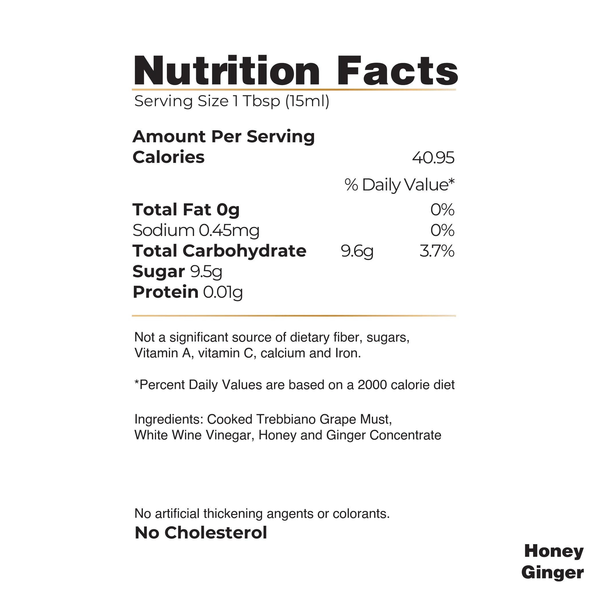 Honey Ginger White Balsamic Vinegar - Tastefully Olive