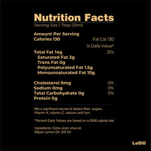 Lemon Dill Infused Olive Oil - Tastefully Olive