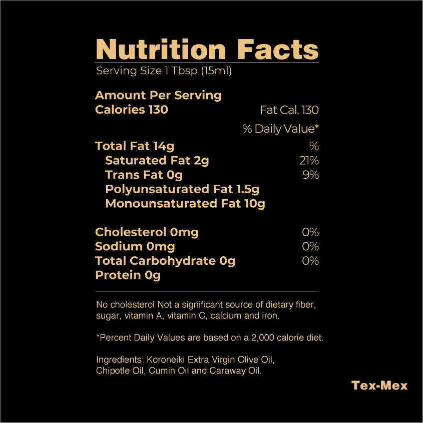 Tex-Mex Infused Olive Oil - Tastefully Olive