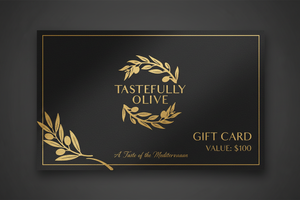 Tastefully Olive Gift Card - Dark Editorial