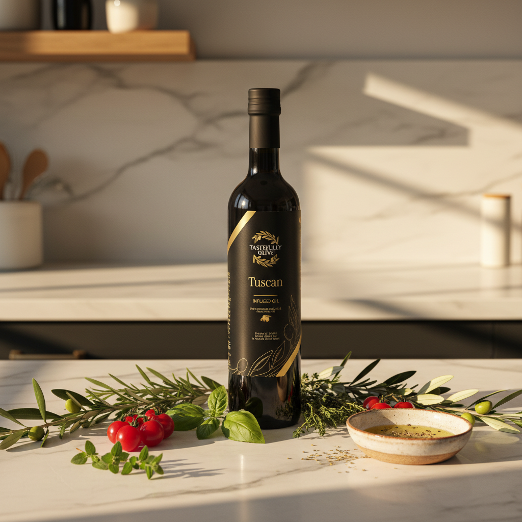 Tuscan Herb Infused Olive Oil – Elevate Your Culinary Experience - Tastefully Olive