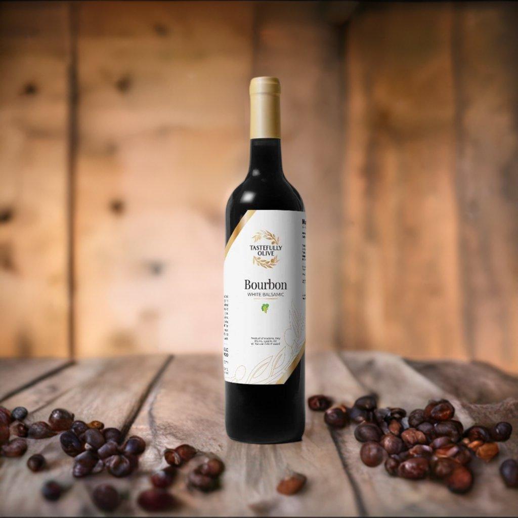 Bourbon White Balsamic Vinegar - Tastefully Olive