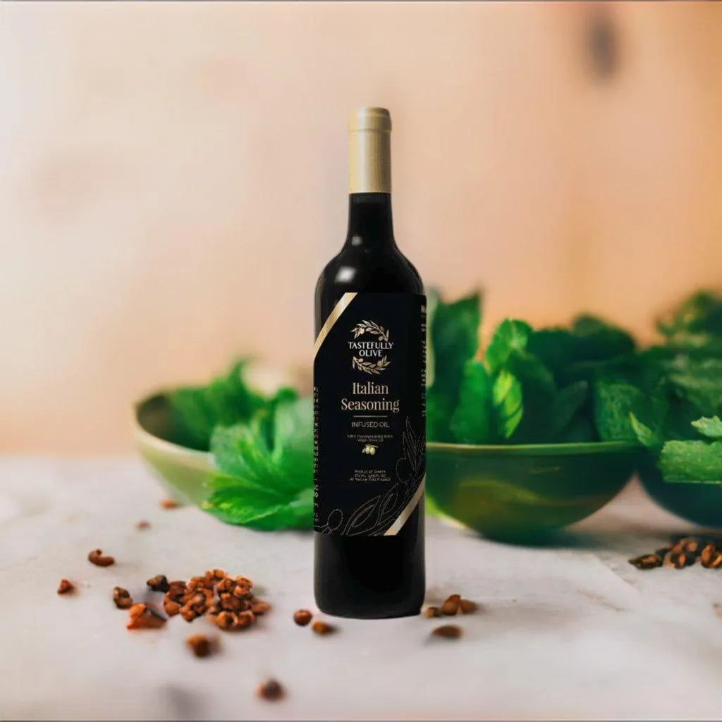 Italian Seasoning Infused Olive Oil - Tastefully Olive