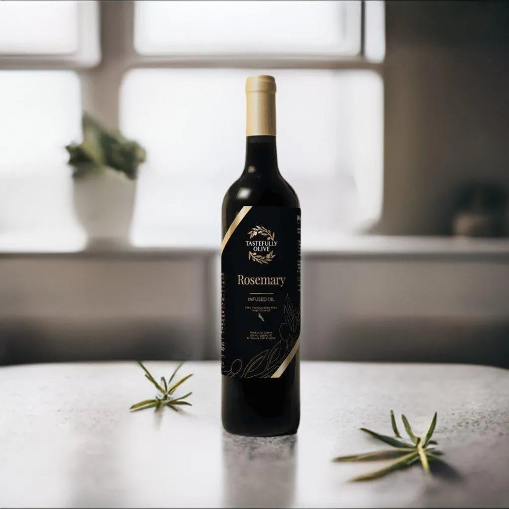 Olive Oil Showdown: Rosemary Infused vs Traditional - Tastefully Olive