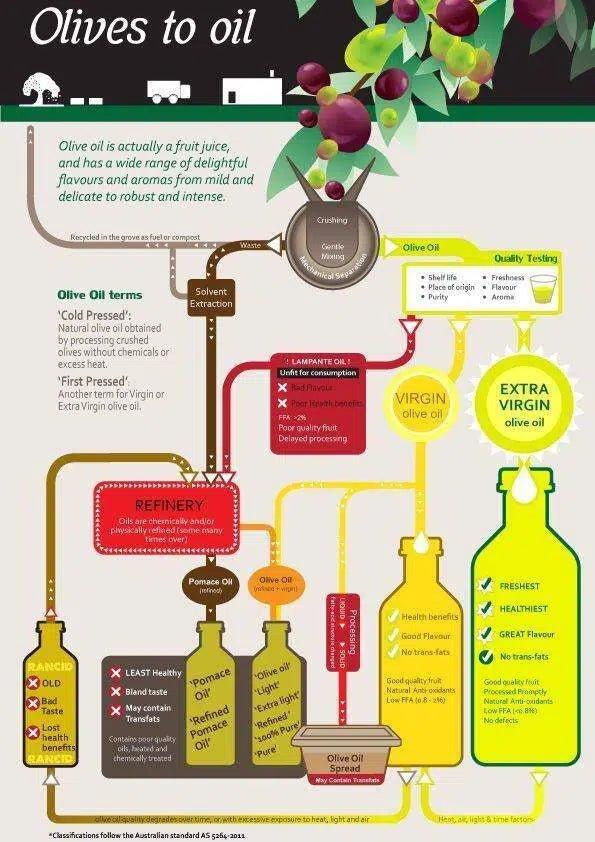 What is the difference between extra virgin olive oil and olive oil