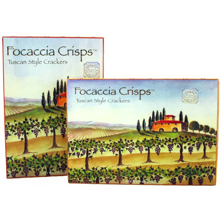 Focaccia Crisps 6 oz - Tastefully Olive