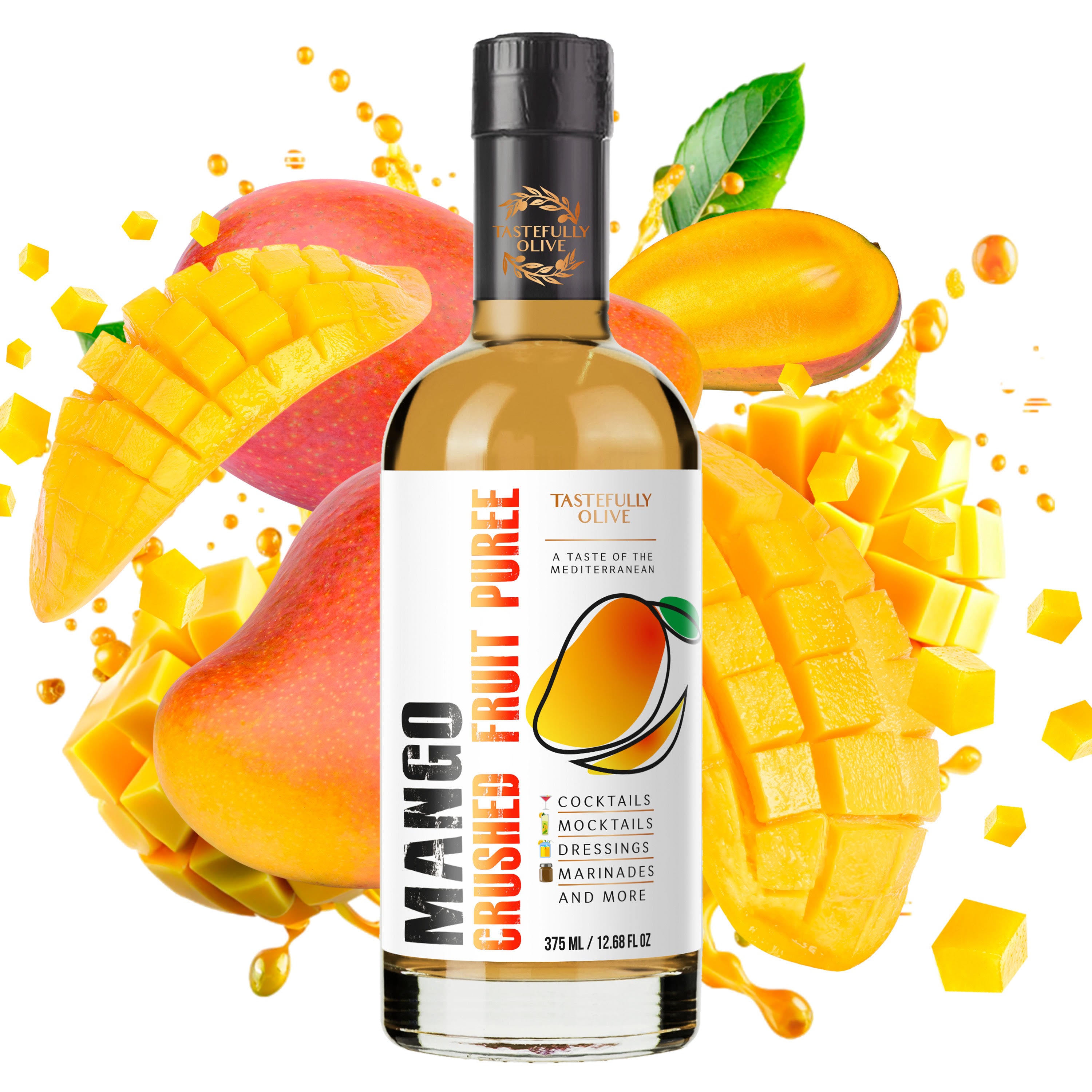 Crush Fruite Purees - Mango - Tastefully Olive