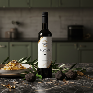 Black Truffle White Balsamic Vinegar - Elevate Your Culinary Creations - Tastefully Olive
