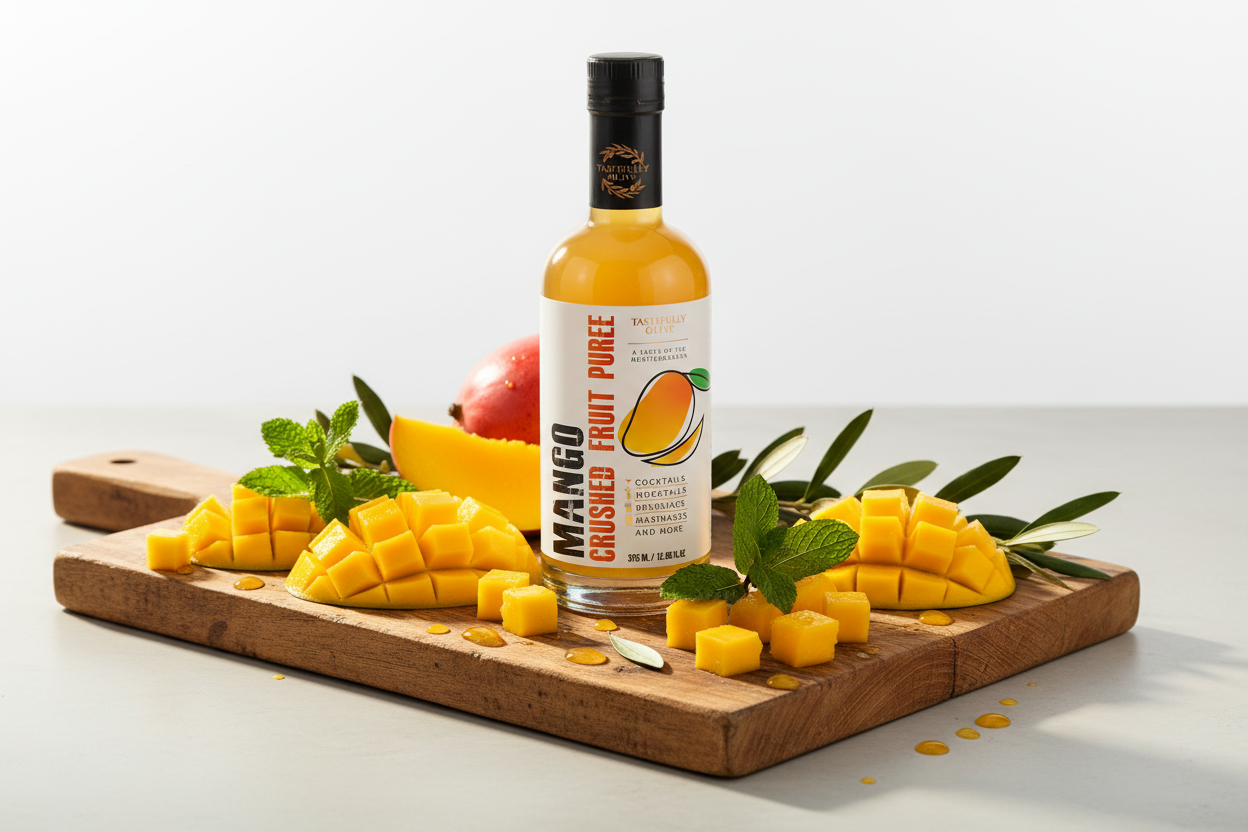 Crushed Fruit Purees - Elevate Your Cocktails Naturally - Tastefully Olive