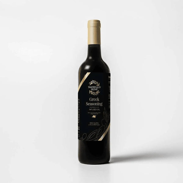 Greek Seasoning Infused Olive Oil - Tastefully Olive