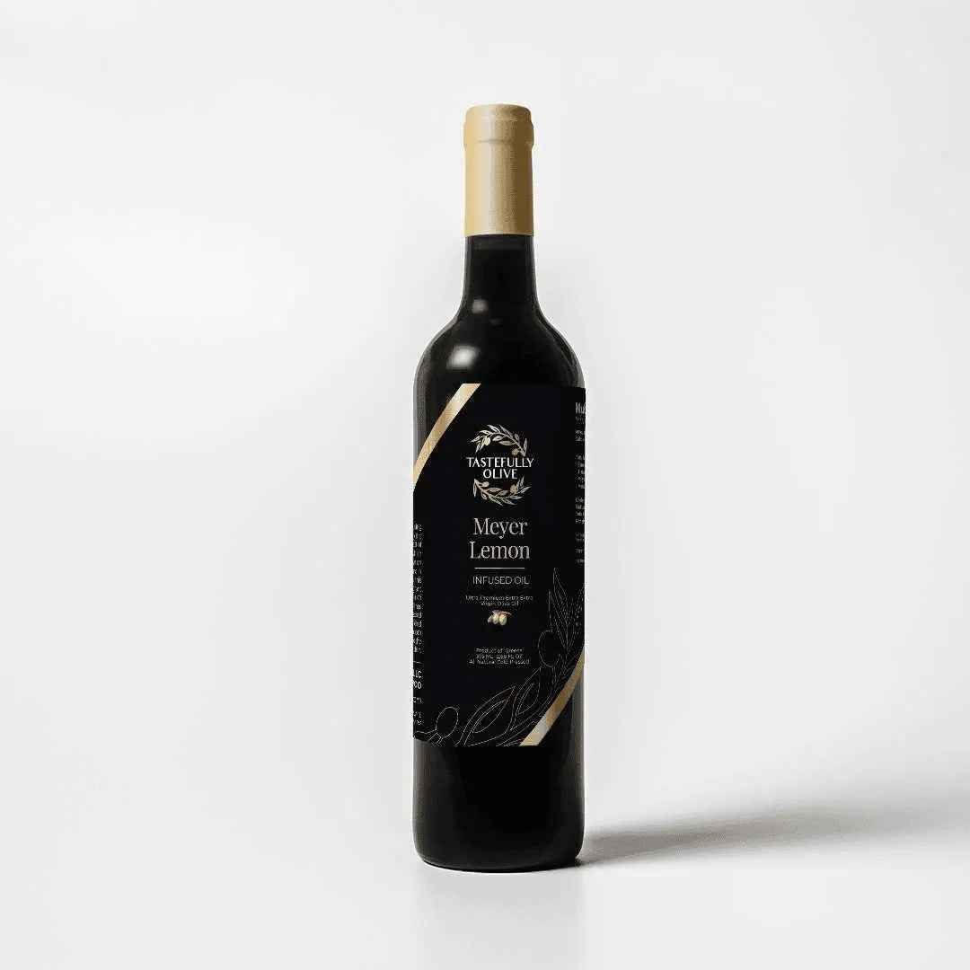 Meyer Lemon Infused Olive Oil - A Burst of Citrus Flavor - Tastefully Olive